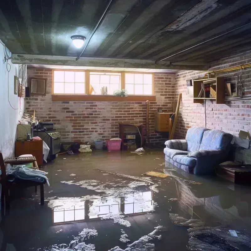 Flooded Basement Cleanup in Bushyhead, OK